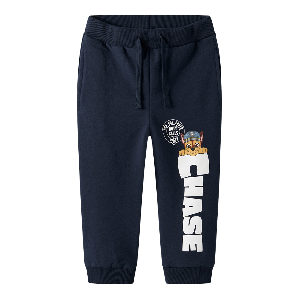 Name It - Nmmneel Paw Nreg Swe Pants Bru Cplg - Navy Blazer