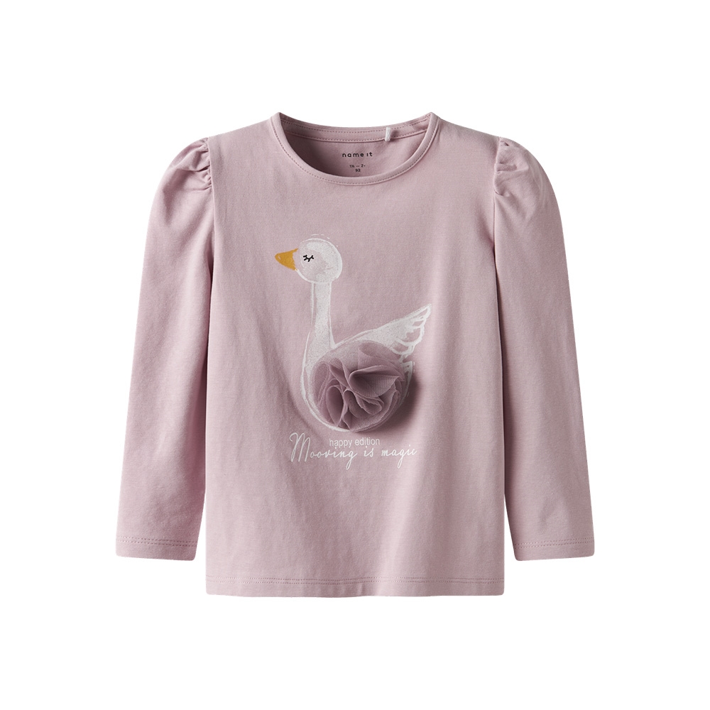 Name It - Nmfswana Ls Top - Keepsake Lilac