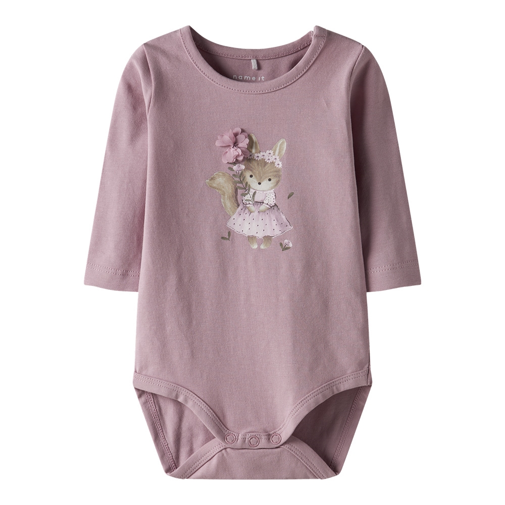 Name It - Nbfsunshine Ls Body Box - Keepsake Lilac