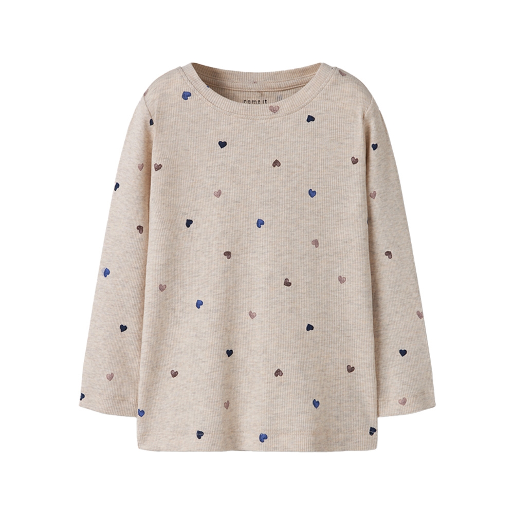 Name It - Nmfnutti Ls Top Noos - Peyote Melange
