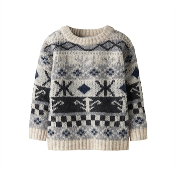 Name It - Nmmoddur Ls Knit - Cloud Dancer