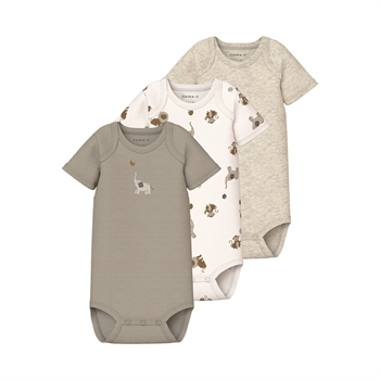 Name It - Nbnbody 3P Ss Animal Noos - Jet Stream