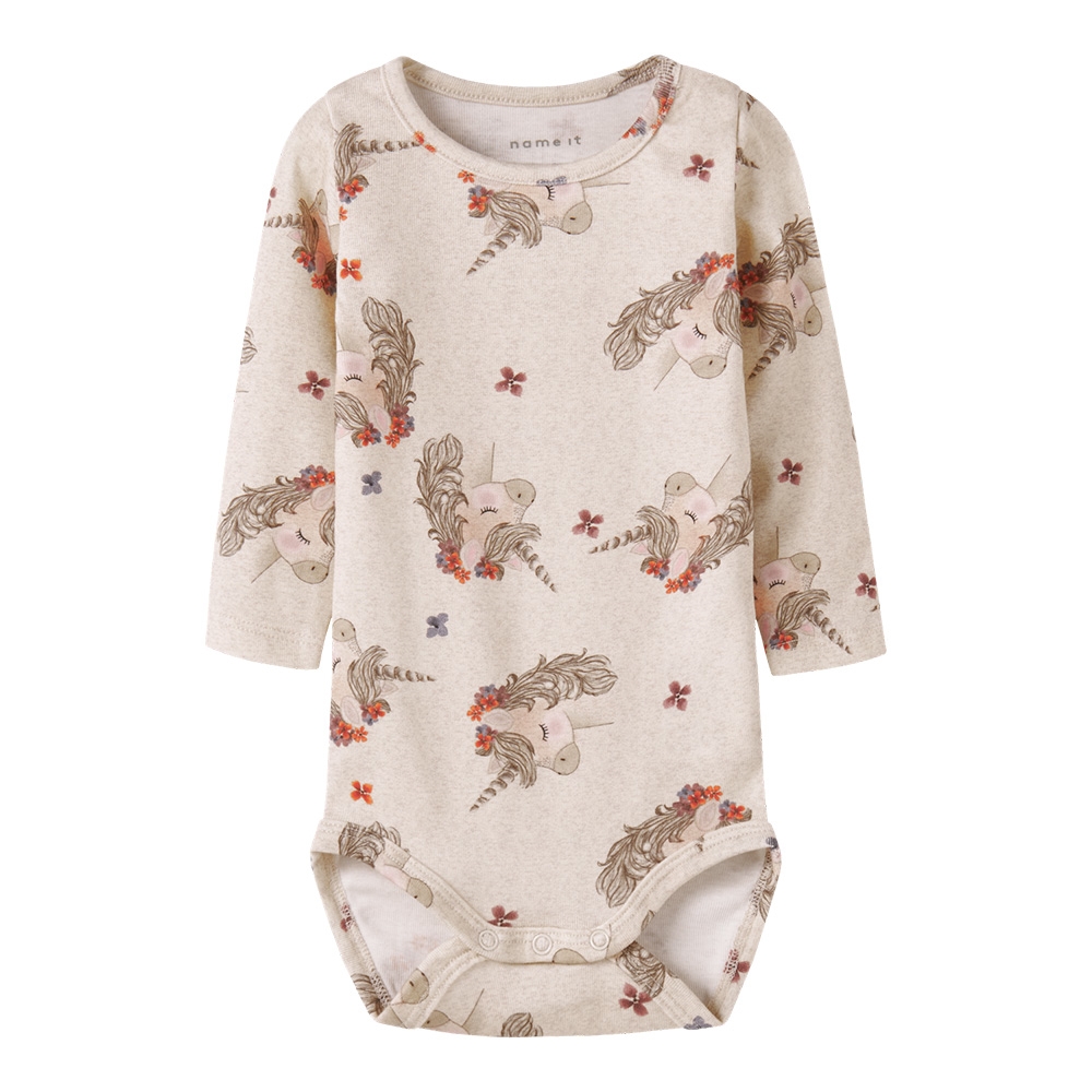 Name It - Nbfnoise Ls Body - Peyote Melange