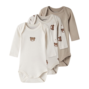 Name It - Nbnbody 3P Ls Pumice Bear Noos - Pumice Stone