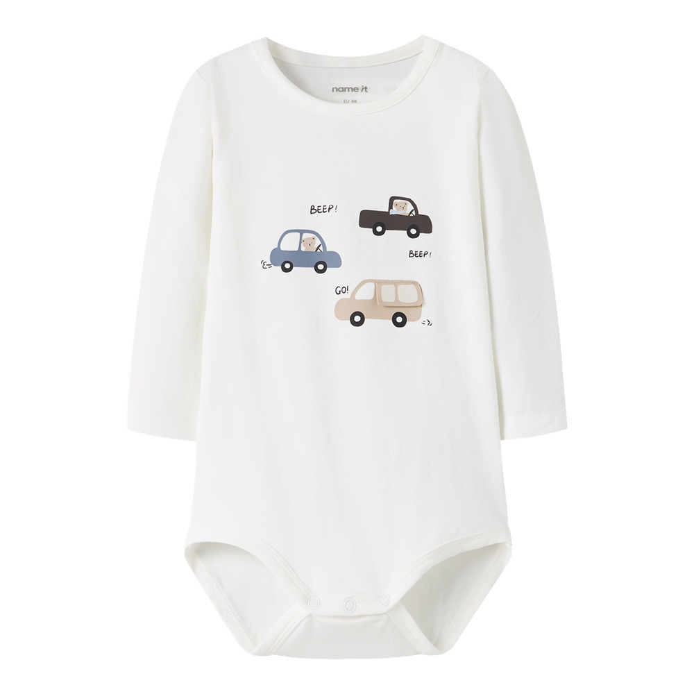 Name It - Nbmremus Ls Body Box - Cloud Dancer