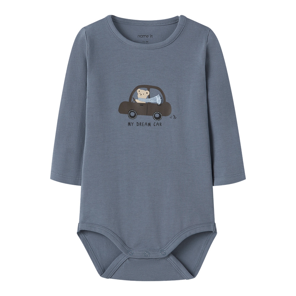 Name It - Nbmremus Ls Body Box - Flint Stone