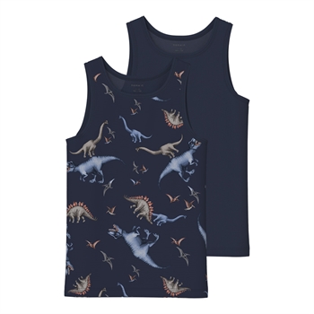 Name It - Nmmtank Top 2P Navy Dino Noos - Navy Blazer