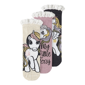 Name It - Nmfsebine Mlp 3P Sock Cplg - Peyote Melange