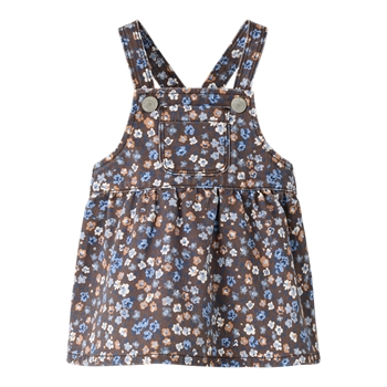 Name It - Nbftrine Twi Aop Bibskirt 5507-Td - Petit Flowers