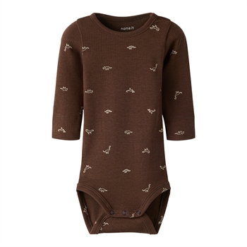 Name It - Nbmfrino Ls Xsl Body - Rocky Road