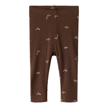 Name It - Nbmfrino Xsl Legging - Rocky Road