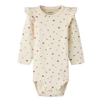 Name It - Nbfhayla Ls Xsl Body - Almond Milk