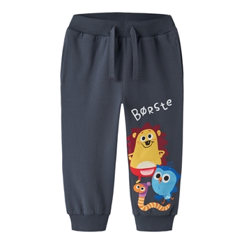 Name It - Nmmaban Borste Nreg Swe Pants Bru Dr - Ombre Blue