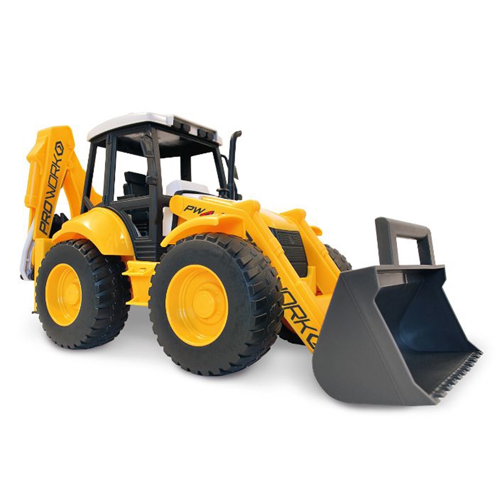 Traktor m/gravko og rendegraver