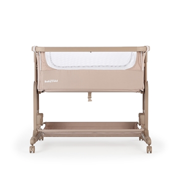 BabyTrold Bedside Sleep Tight med hjul, Sand
