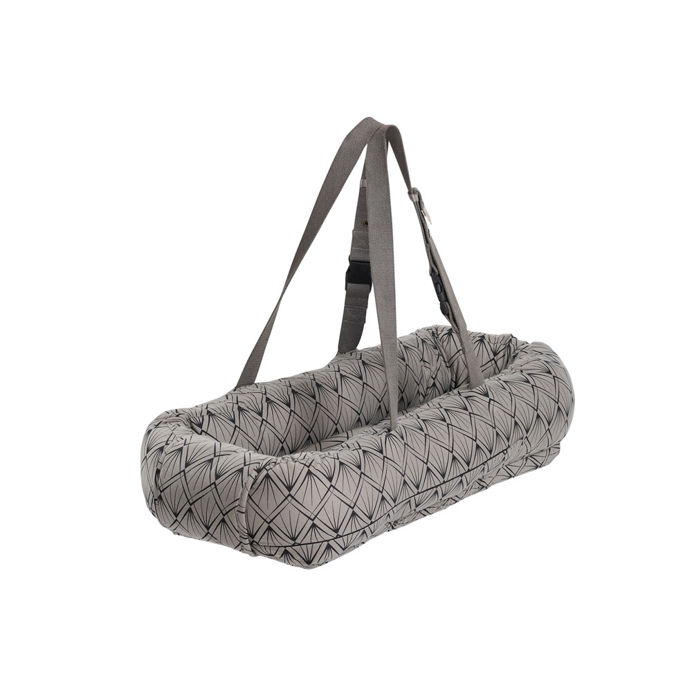 Markland Babynest med hanke, Grå