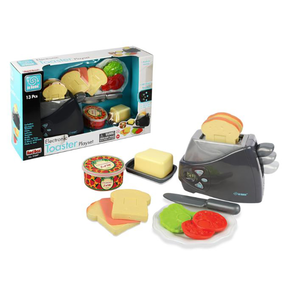 Toaster m/lys & lyd