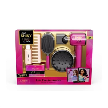 Frisørsæt med 7 dele