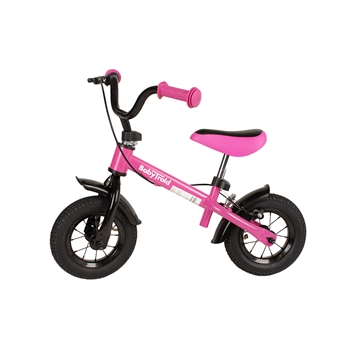 BabyTrold Balancecykel m. lufthjul, Pink 