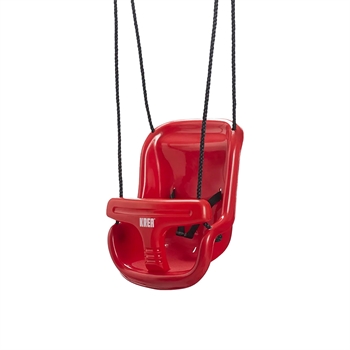 KREA gynge m/ høj ryg, Rød