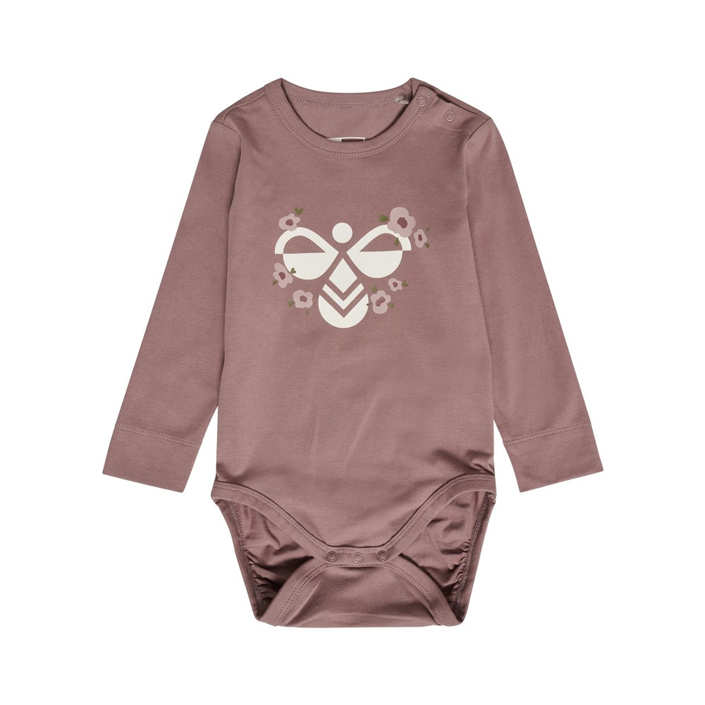Hummel Langærmet Fenja Body, Antler, Str. 86