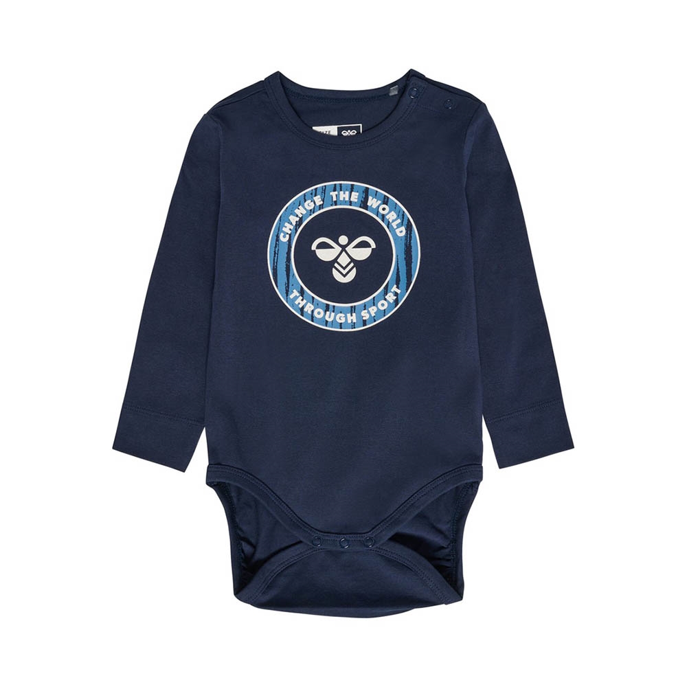 Hummel Langærmet Bobby Body, Blue Nights, Str. 80