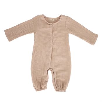 Markland Nappy Regular Romper, Light Sand