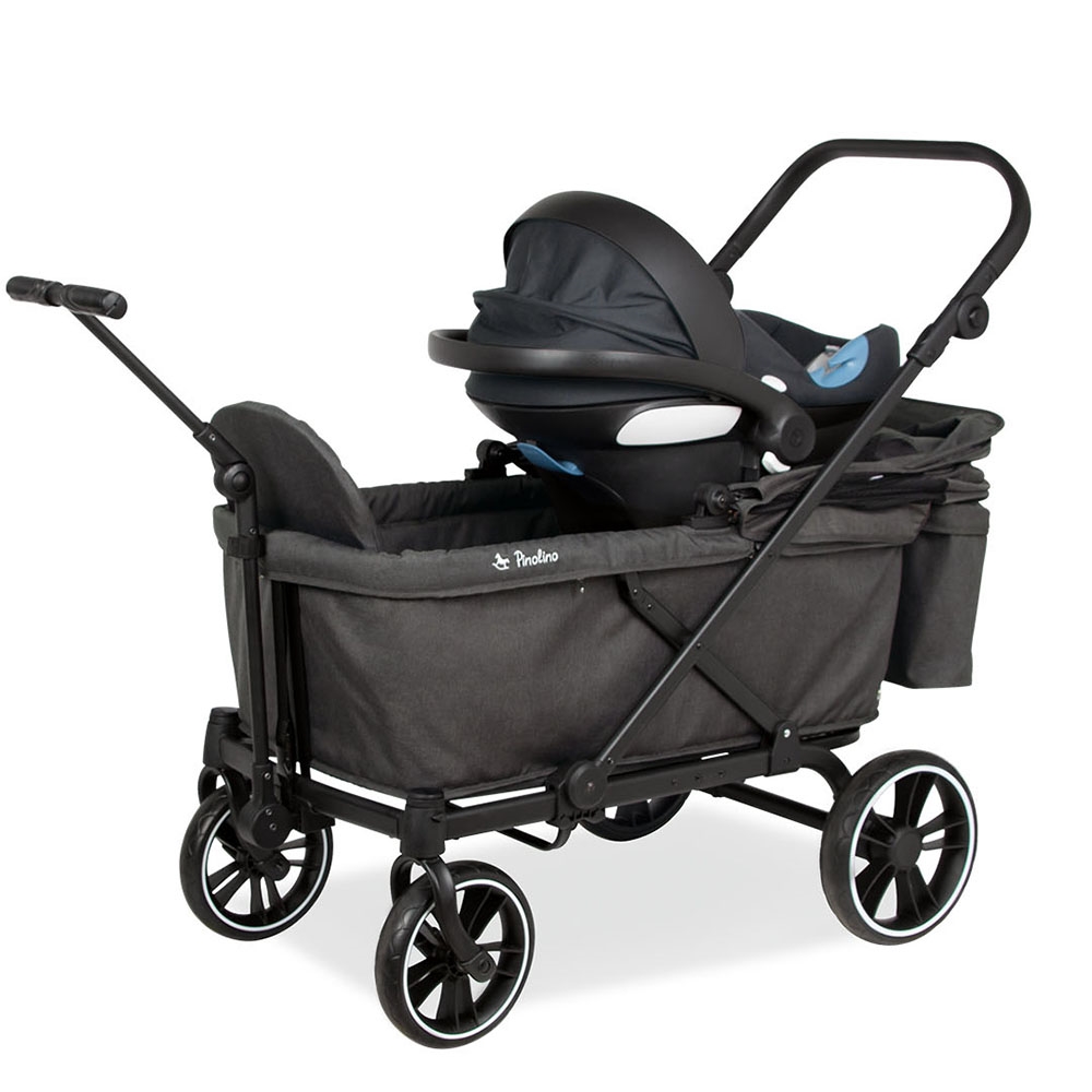 Pinolino autostol-adapter til klap-sammen trækvogn \'Cruiser\', 2 dele