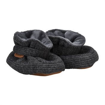 En Fant Slippers, Dark Grey Melange