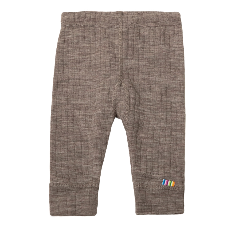 Joha Colourfull Uld Leggings, Sesame Melange