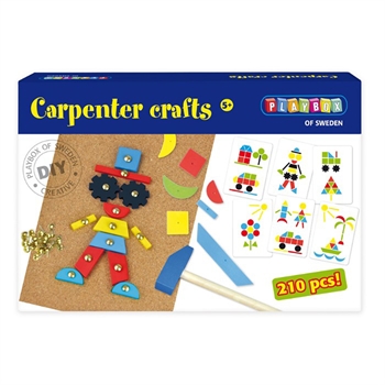 Kreasæt med hammer og søm, 210 dele