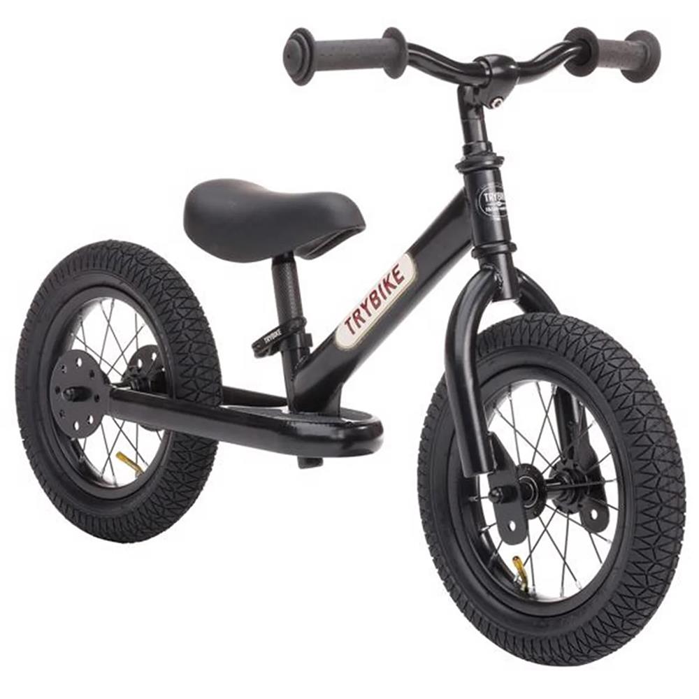 Trybike Balancecykel - to hjul, Vintage Sort