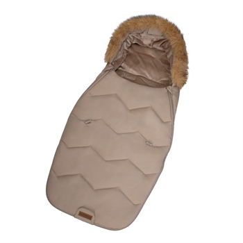 BabyTrold Kørepose med pels, Sand