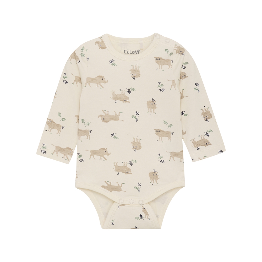 CeLaVi Langærmet Body m. Pumba print