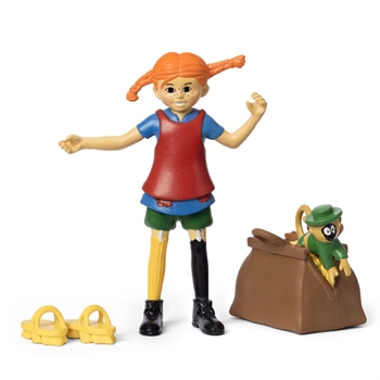 Pippi Figursæt, Pippi og tilbehør