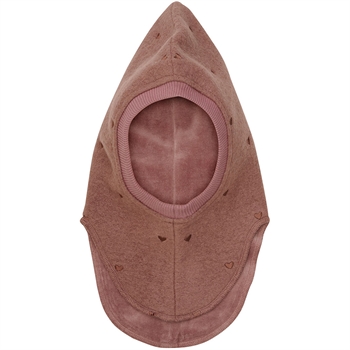 HUTTEliHUT - Balaclava Heart Emb. Wool - Burlwood