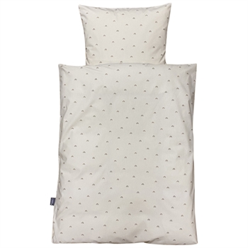 Nørgaard Madsen Babysengetøj, Beige med Regnbue