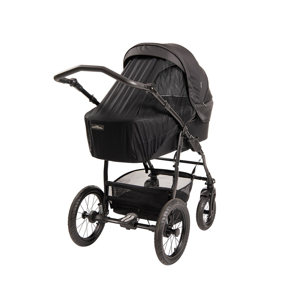 TRILLE Royal Barnevogn, Ebony/Sort