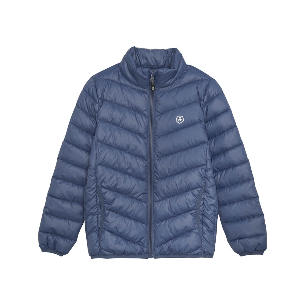 Color Kids Jacket Quilted Dunjakke, Vintage Indigo, Str. 110