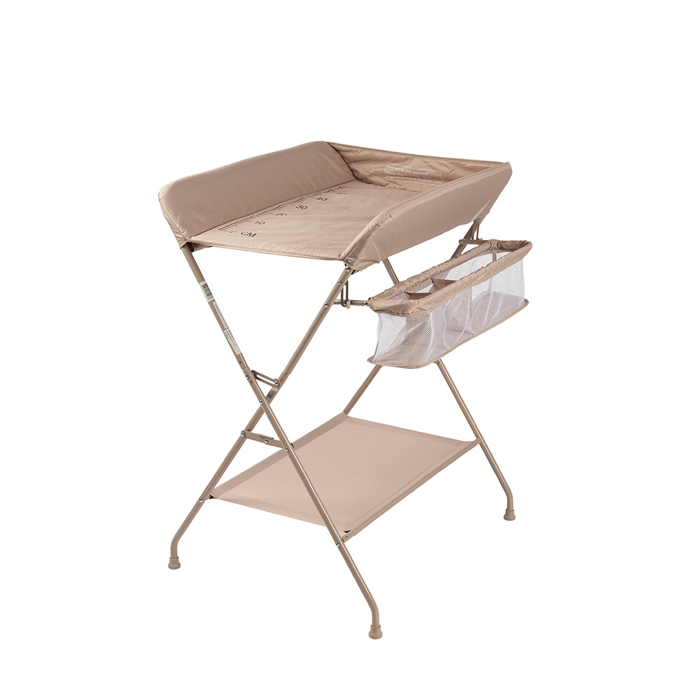 BabyTrold Vera 2 Puslebord, Sammenklappeligt, Khaki