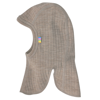 Joha 2-lags Uld Balaclava, Sesame Melange