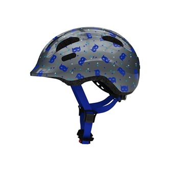ABUS - Cykelhjelm, Smiley 2.1 - Blue mask, M