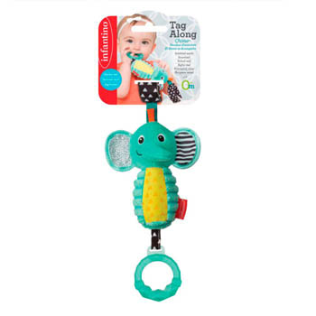 Infantino B Kids elefant rangle m/lyd og bidering 
