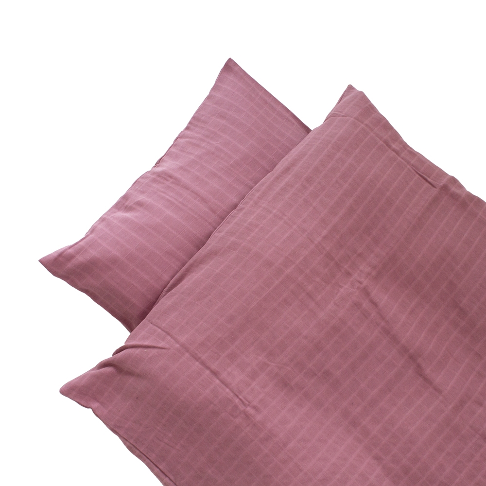 Markland Pure Musselin Baby Sengetøj 70x100, Dusty Rose