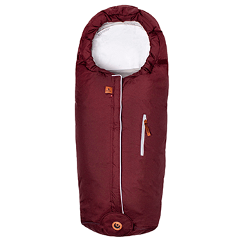 Easygrow Hood Norse Kørepose - Mørkerød