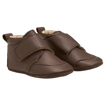 En Fant - Leather Slippers  - Brown