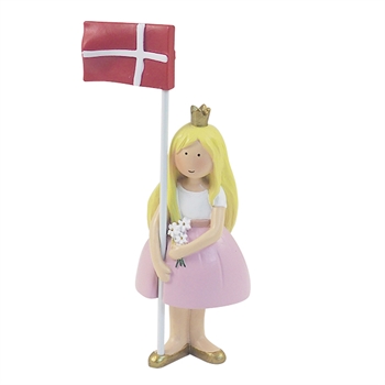 Prinsesse med flag