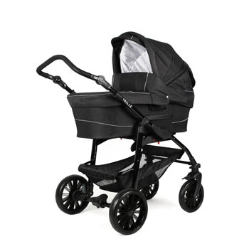 TRILLE Hippa Light Barnevogn, Ebony