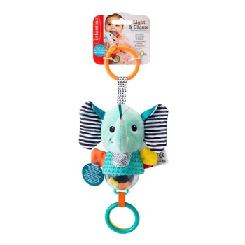 Infantino Rangle, elefant m/lys & lyd +0mdr	