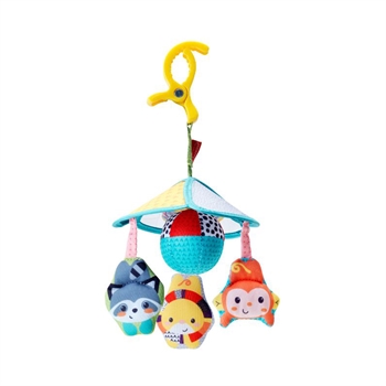 Infantino Barnevogns uro m/3 dyr& spejl 